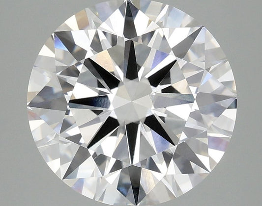 Lab-Grown Round Diamond - 4.01 Carats, E Color, VVS2 Clarity - Certified by IGI - Report Number: LG696535824