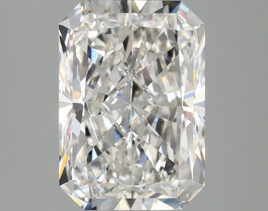 Lab-Grown Radiant Diamond - 3.01 Carats, F Color, VVS2 Clarity - Certified by IGI - Report Number: LG677544970