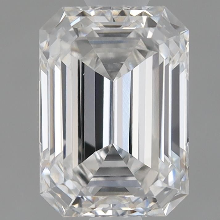 Lab-Grown Emerald Diamond - 1.0 Carats, F Color, VVS2 Clarity - Certified by IGI - Report Number: LG638426416