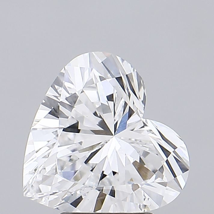 Lab-Grown Heart Diamond - 3.05 Carats, D Color, VS1 Clarity - Certified by IGI - Report Number: LG693518922