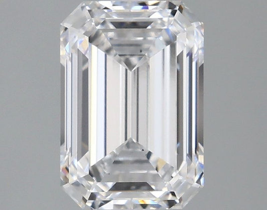 Lab-Grown Emerald Diamond - 2.47 Carats, D Color, VS2 Clarity - Certified by IGI - Report Number: LG648463963