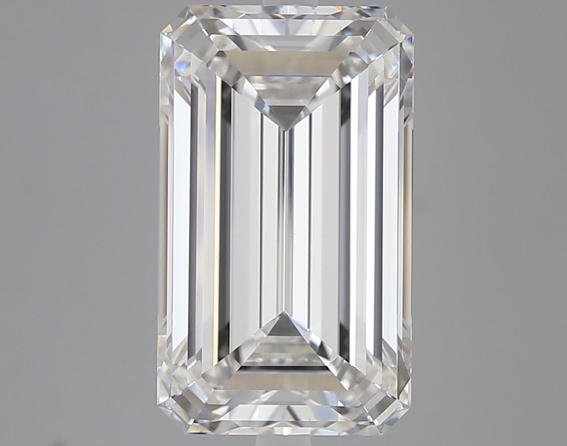 Lab-Grown Emerald Diamond - 7.02 Carats, F Color, VVS2 Clarity - Certified by IGI - Report Number: LG689508027