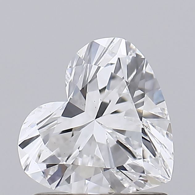 Lab-Grown Heart Diamond - 1.01 Carats, D Color, VS2 Clarity - Certified by IGI - Report Number: LG678519567