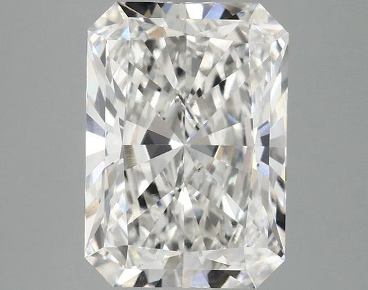 Lab-Grown Radiant Diamond - 4.1 Carats, F Color, VVS2 Clarity - Certified by IGI - Report Number: LG693528977