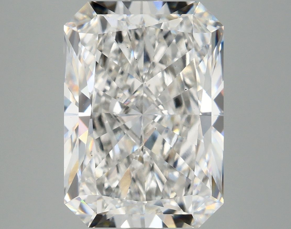 Lab-Grown Radiant Diamond - 6.08 Carats, F Color, VS2 Clarity - Certified by IGI - Report Number: LG671490884