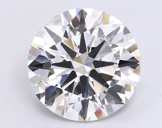Lab-Grown Round Diamond - 8.63 Carats, F Color, VVS2 Clarity - Certified by IGI - Report Number: LG645459431