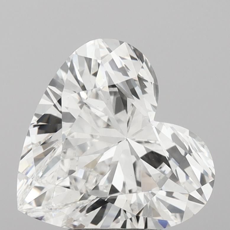 Lab-Grown Heart Diamond - 3.59 Carats, E Color, VS1 Clarity - Certified by IGI - Report Number: LG684510714