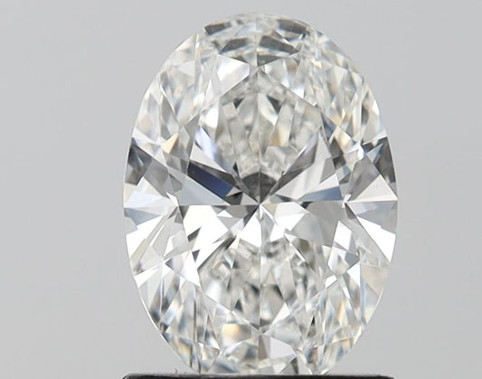 Lab-Grown Oval Diamond - 1.56 Carats, F Color, VVS2 Clarity - Certified by IGI - Report Number: LG674513256