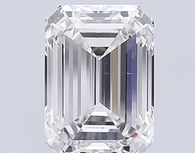 Lab-Grown Emerald Diamond - 3.02 Carats, F Color, VVS2 Clarity - Certified by IGI - Report Number: LG673409313