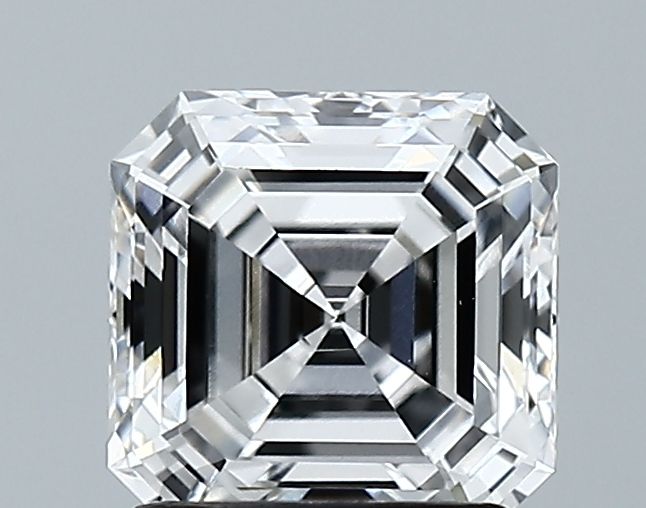 Lab-Grown Asscher Diamond - 1.63 Carats, E Color, VVS1 Clarity - Certified by GIA - Report Number: 7502536120
