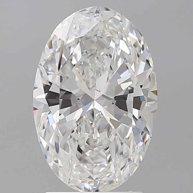 Lab-Grown Oval Diamond - 2.54 Carats, E Color, VVS2 Clarity - Certified by IGI - Report Number: LG713525251