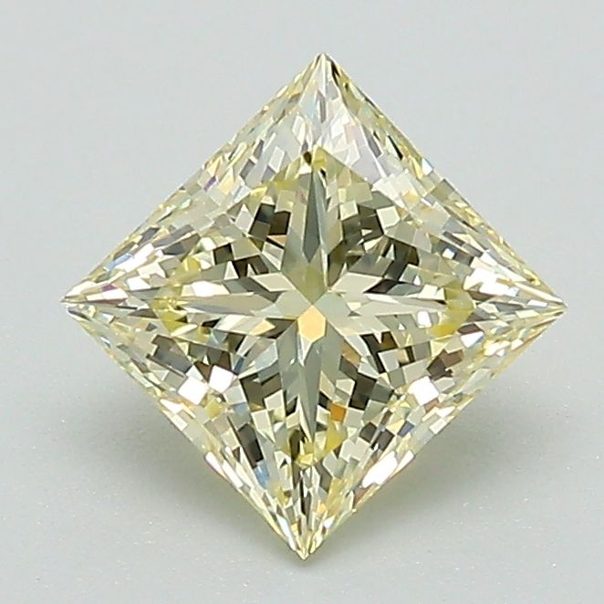 Lab-Grown Princess Diamond - 1.09 Carats, W-X Color, VVS2 Clarity - Certified by IGI - Report Number: LG691565538