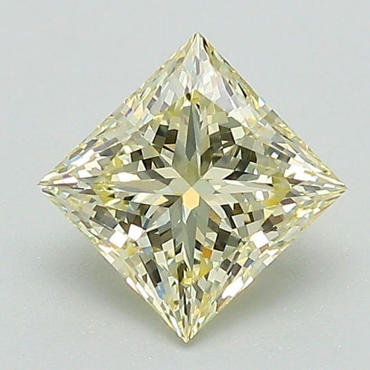 Lab-Grown Princess Diamond - 1.09 Carats, W-X Color, VVS2 Clarity - Certified by IGI - Report Number: LG691565538