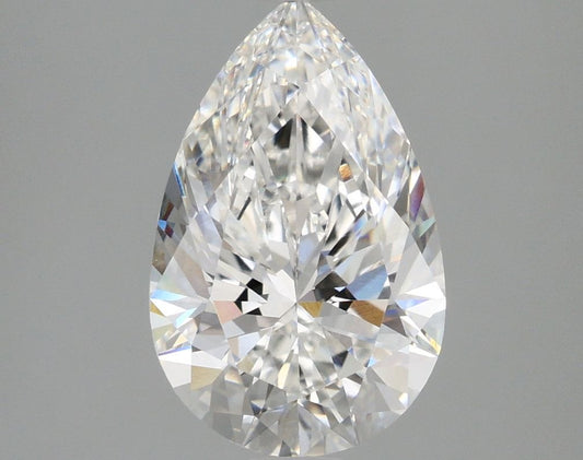 Lab-Grown Pear Diamond - 2.59 Carats, E Color, VVS2 Clarity - Certified by IGI - Report Number: LG675568623