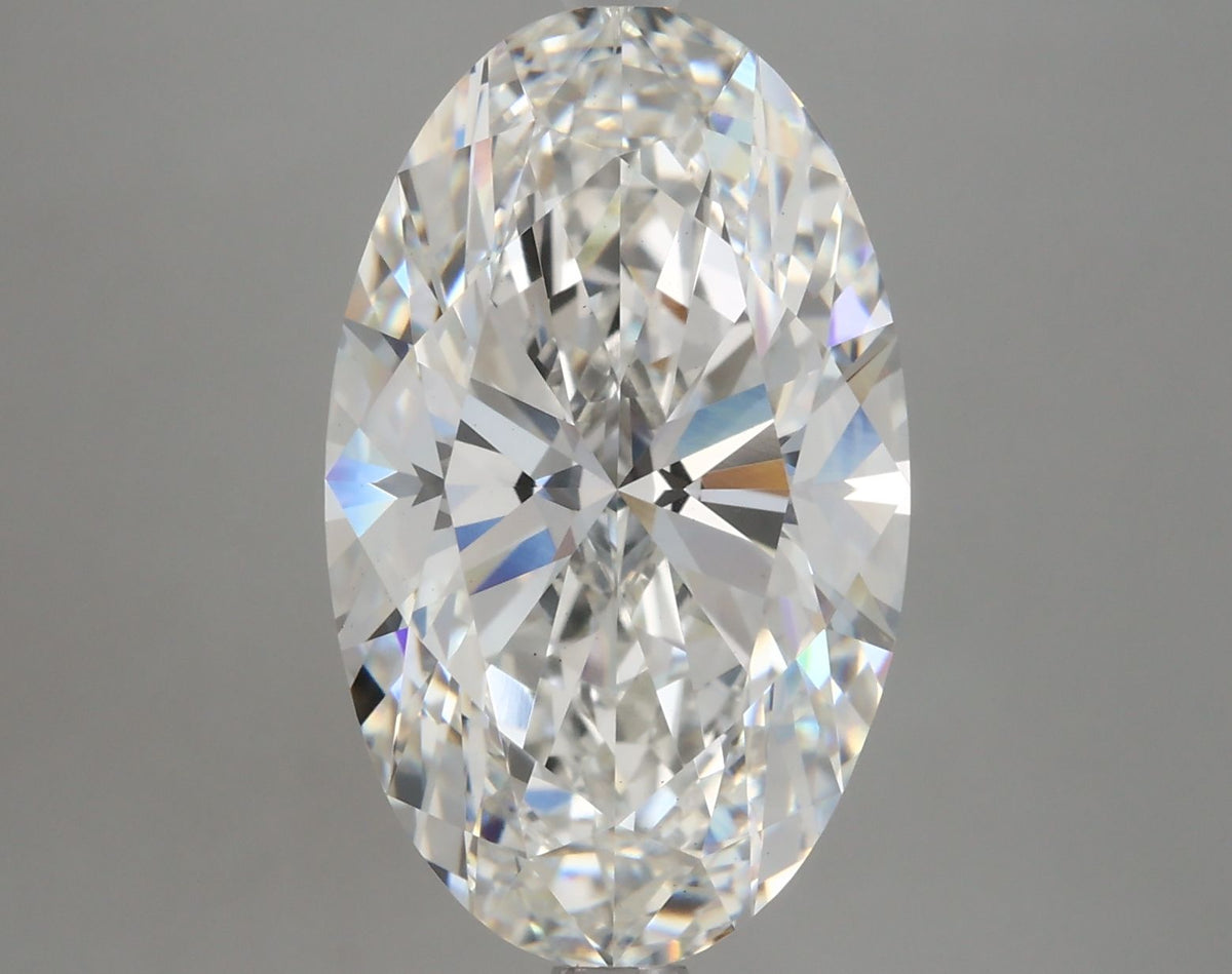 Lab-Grown Oval Diamond - 4.77 Carats, F Color, VS2 Clarity - Certified by IGI - Report Number: LG604397714