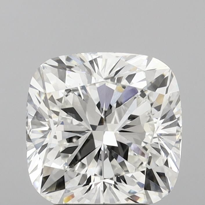 Lab-Grown Cushion Diamond - 3.53 Carats, F Color, VVS2 Clarity - Certified by IGI - Report Number: LG644429658
