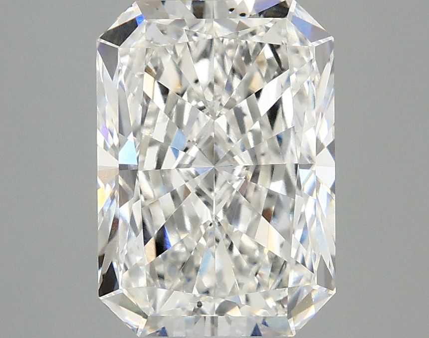 Lab-Grown Radiant Diamond - 2.96 Carats, F Color, VS2 Clarity - Certified by IGI - Report Number: LG674557132