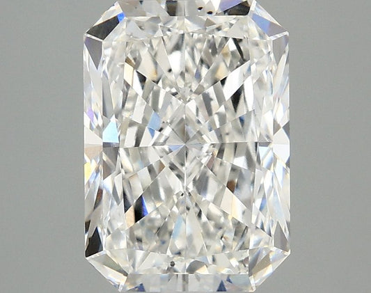 Lab-Grown Radiant Diamond - 2.96 Carats, F Color, VS2 Clarity - Certified by IGI - Report Number: LG674557132