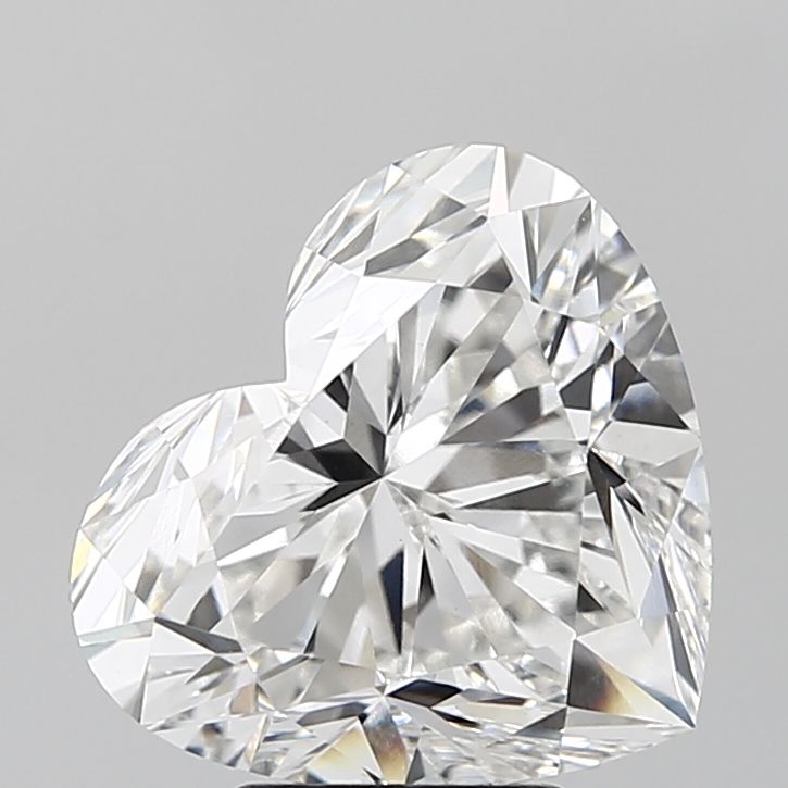 Lab-Grown Heart Diamond - 5.02 Carats, F Color, VS1 Clarity - Certified by IGI - Report Number: LG660492812