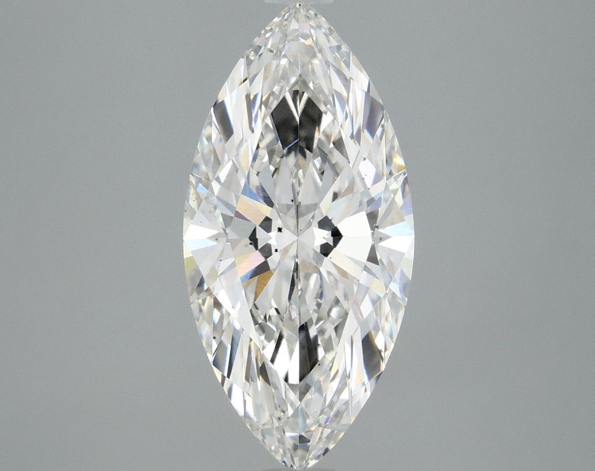 Lab-Grown Marquise Diamond - 2.58 Carats, E Color, VS2 Clarity - Certified by IGI - Report Number: LG654447780