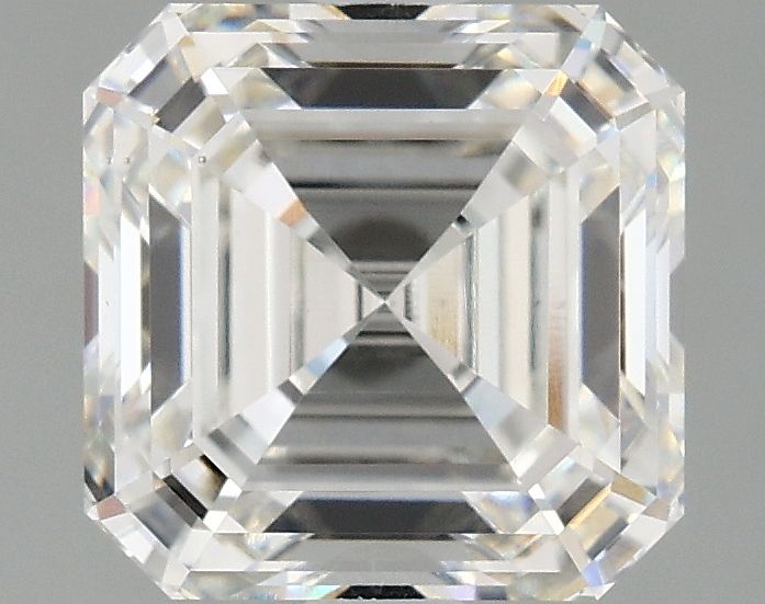 Lab-Grown Asscher Diamond - 3.08 Carats, F Color, VS1 Clarity - Certified by IGI - Report Number: LG678575739