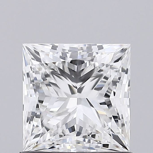 Lab-Grown Princess Diamond - 0.99 Carats, D Color, VVS2 Clarity - Certified by IGI - Report Number: LG622490944