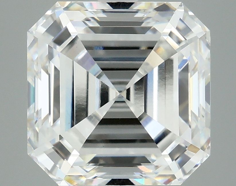 Lab-Grown Asscher Diamond - 5.04 Carats, F Color, VS1 Clarity - Certified by IGI - Report Number: LG662437680