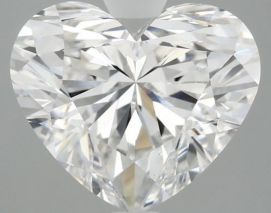 Lab-Grown Heart Diamond - 4.59 Carats, E Color, VS1 Clarity - Certified by IGI - Report Number: LG712534092