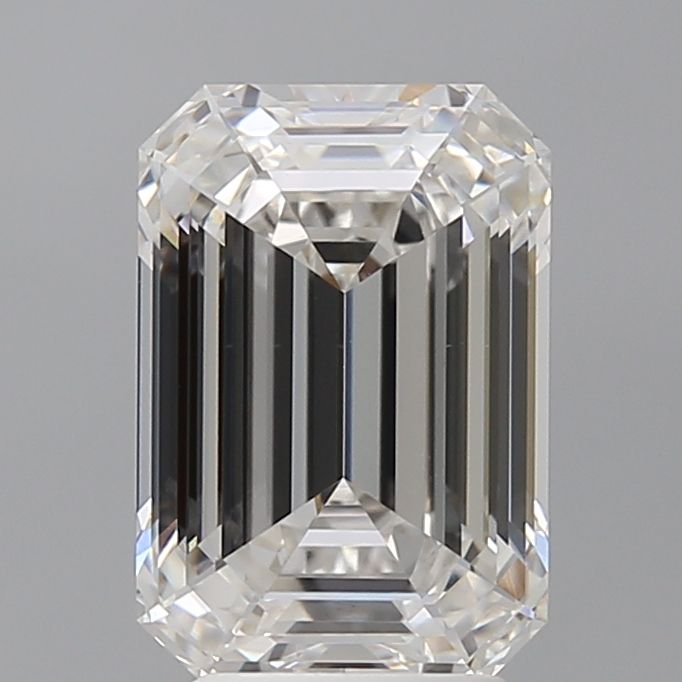 Lab-Grown Emerald Diamond - 3.6 Carats, F Color, VVS2 Clarity - Certified by IGI - Report Number: LG713526794