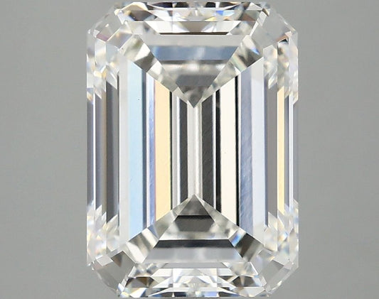 Lab-Grown Emerald Diamond - 4.03 Carats, F Color, VVS2 Clarity - Certified by IGI - Report Number: LG657425611