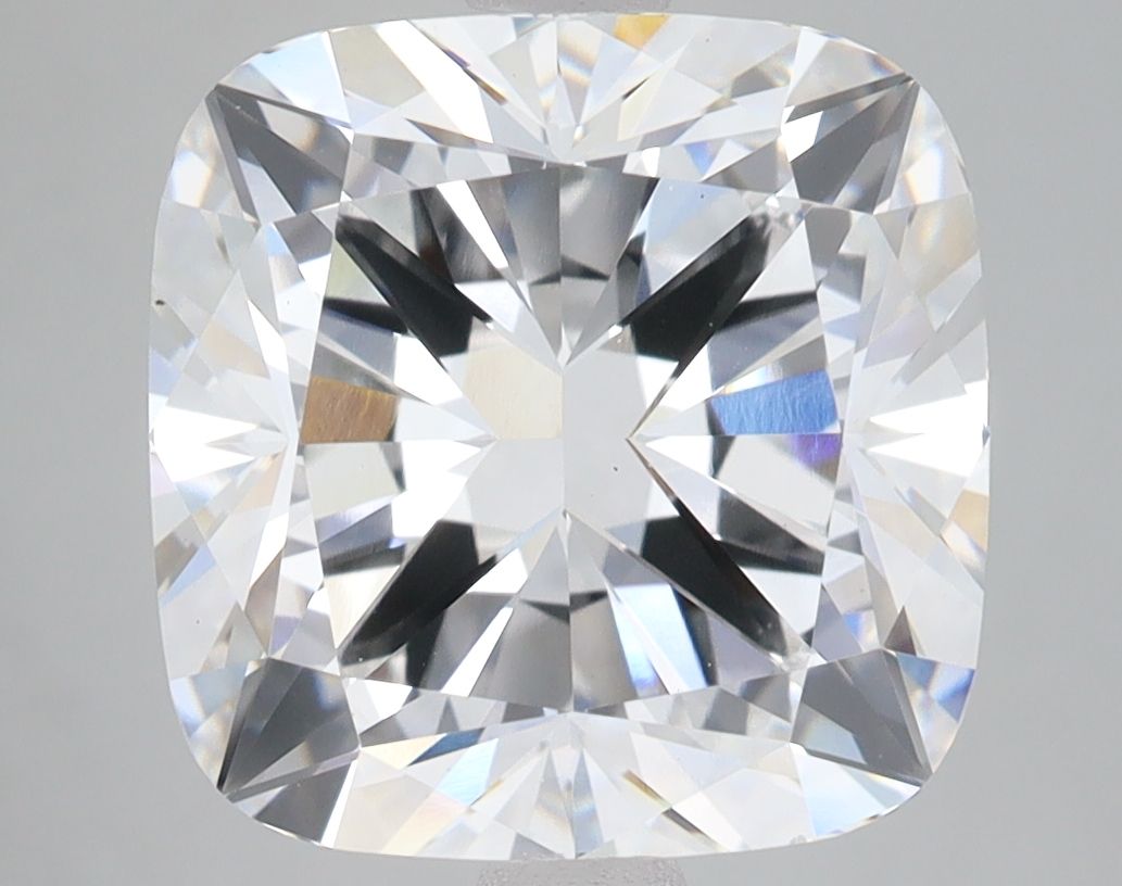 Lab-Grown Cushion Diamond - 6.41 Carats, E Color, VS1 Clarity - Certified by IGI - Report Number: LG648444614
