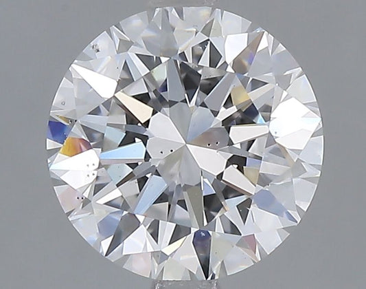 Lab-Grown Round Diamond - 2.01 Carats, E Color, VS2 Clarity - Certified by IGI - Report Number: LG662485495