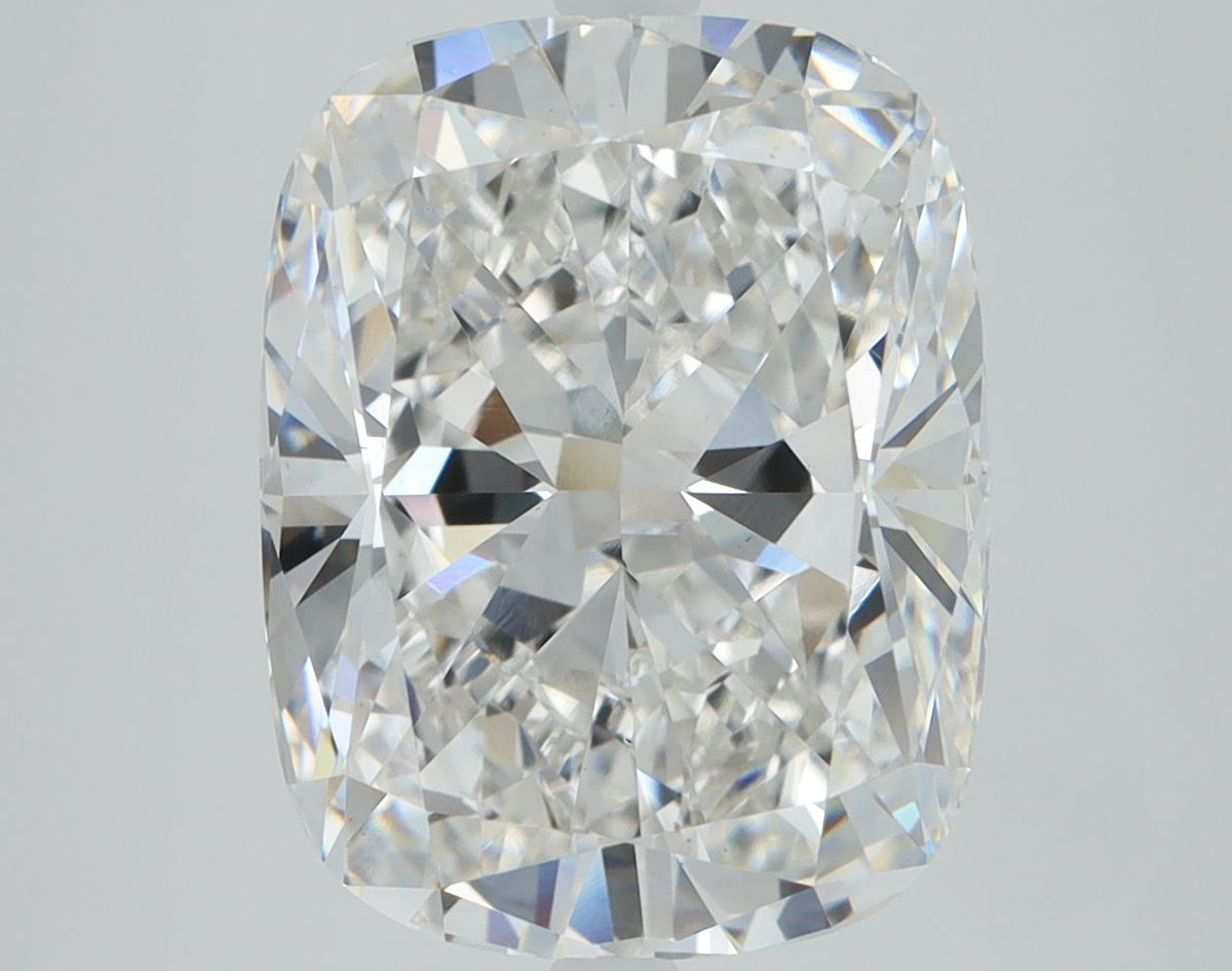 Lab-Grown Cushion Diamond - 6.02 Carats, F Color, VS1 Clarity - Certified by IGI - Report Number: LG671484025