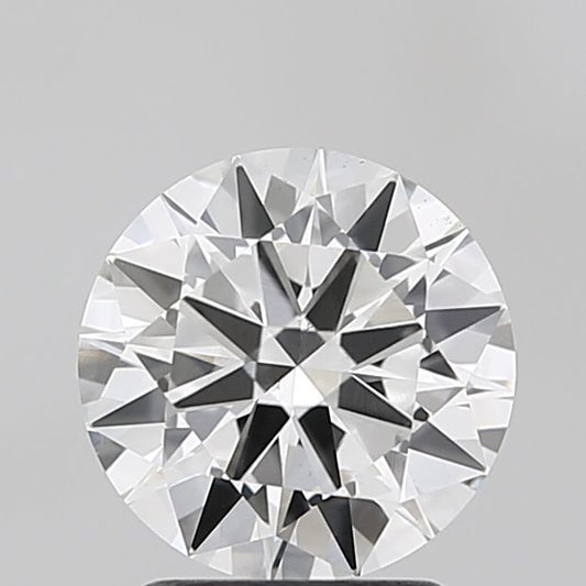 Lab-Grown Round Diamond - 2.01 Carats, F Color, VS2 Clarity - Certified by IGI - Report Number: LG677548068
