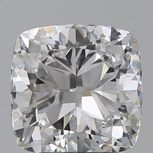Lab-Grown Cushion Diamond - 3.08 Carats, D Color, VVS2 Clarity - Certified by IGI - Report Number: LG685578072