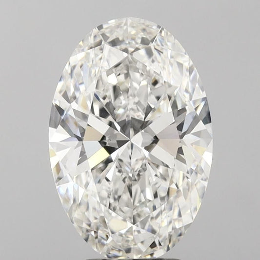 Lab-Grown Oval Diamond - 4.62 Carats, F Color, VS1 Clarity - Certified by IGI - Report Number: LG677578932
