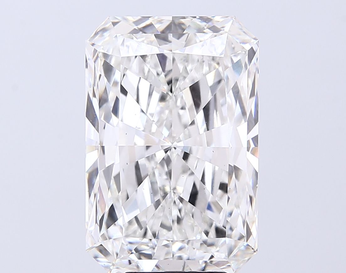 Lab-Grown Radiant Diamond - 8.09 Carats, F Color, VS2 Clarity - Certified by IGI - Report Number: LG683582578