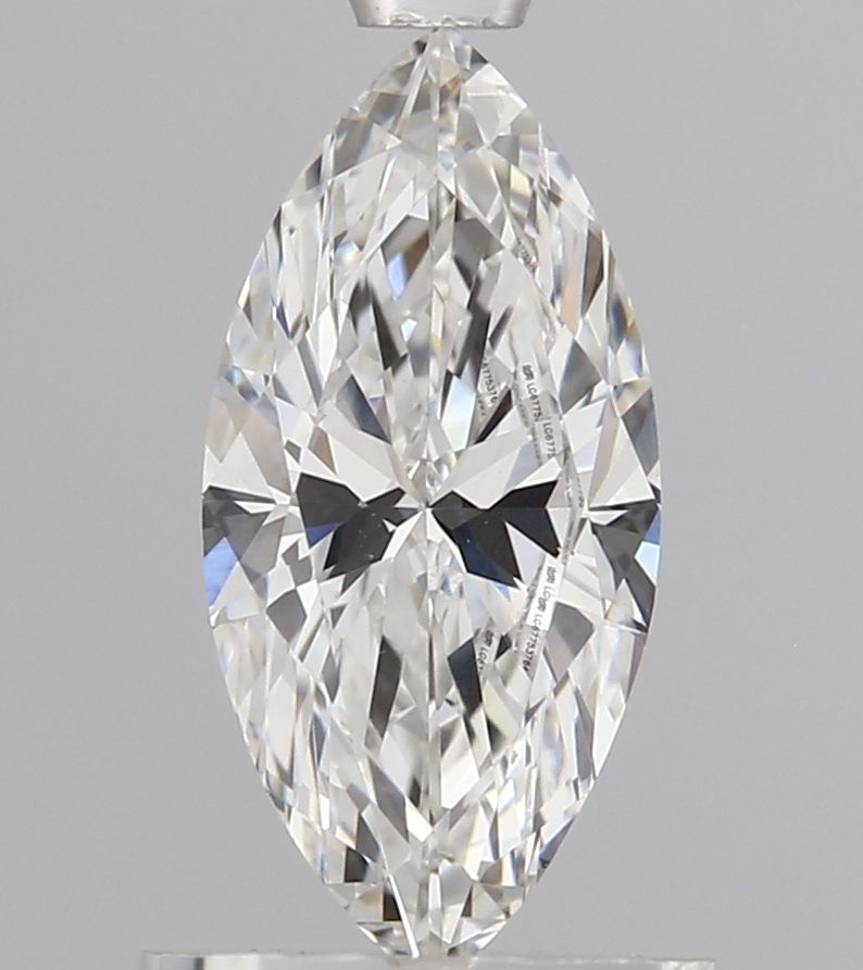 Lab-Grown Marquise Diamond - 0.73 Carats, D Color, VS1 Clarity - Certified by IGI - Report Number: LG677537639