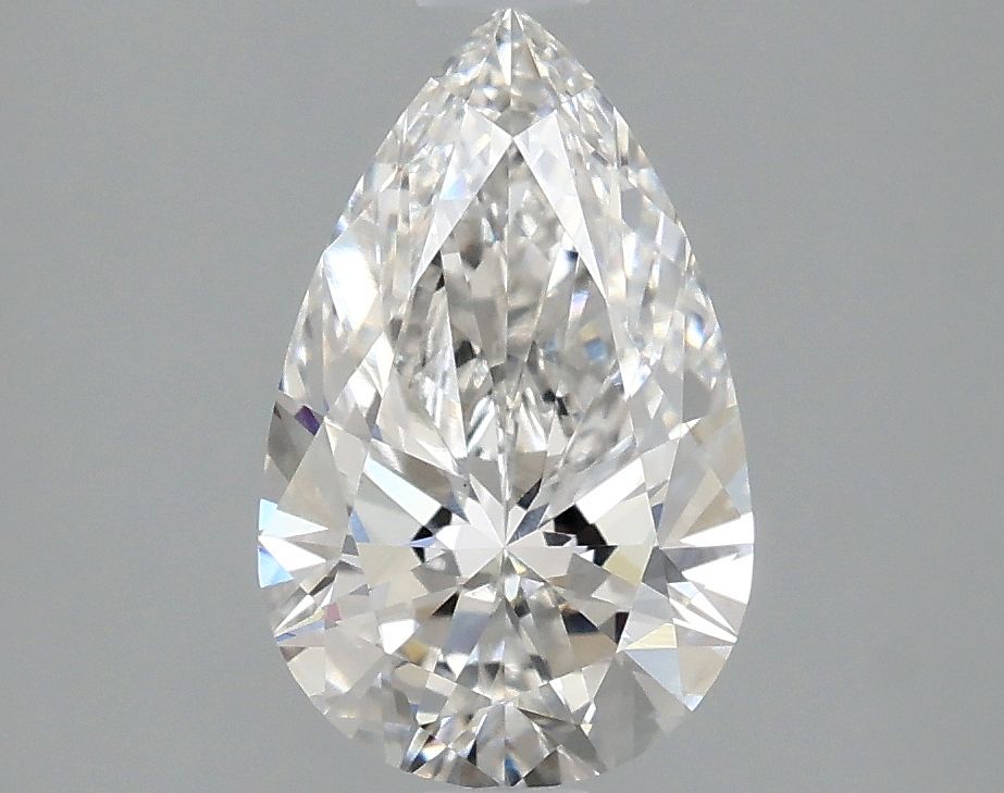 Lab-Grown Pear Diamond - 1.47 Carats, F Color, VVS2 Clarity - Certified by IGI - Report Number: LG644433762