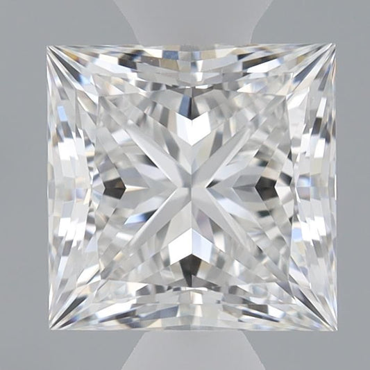 Lab-Grown Princess Diamond - 0.95 Carats, E Color, VVS2 Clarity - Certified by IGI - Report Number: LG655431908