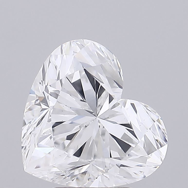 Lab-Grown Heart Diamond - 4.02 Carats, D Color, VS1 Clarity - Certified by IGI - Report Number: LG687594272