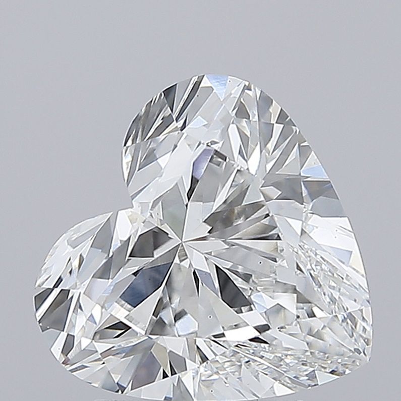 Lab-Grown Heart Diamond - 3.03 Carats, E Color, VS2 Clarity - Certified by IGI - Report Number: LG677548419