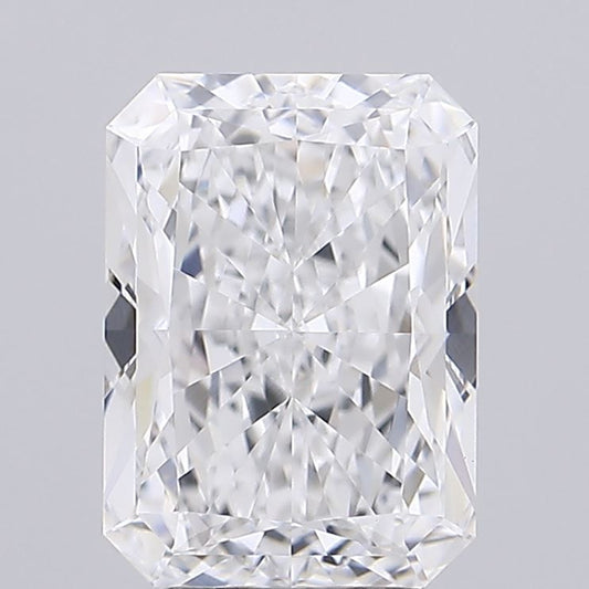Lab-Grown Radiant Diamond - 3.52 Carats, E Color, VVS2 Clarity - Certified by IGI - Report Number: LG674513734