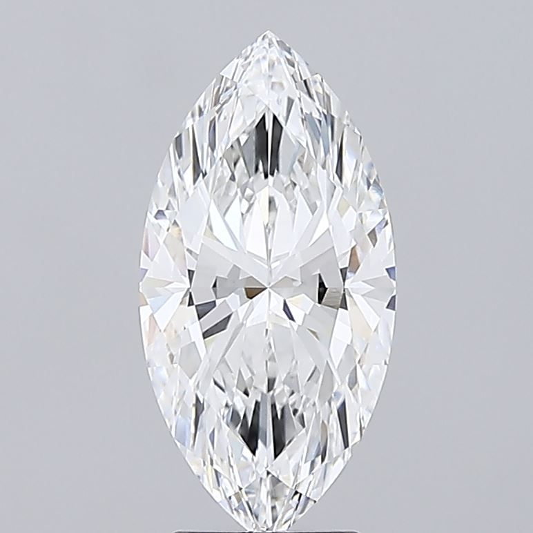 Lab-Grown Marquise Diamond - 3.55 Carats, E Color, VVS1 Clarity - Certified by GIA - Report Number: 6512150561