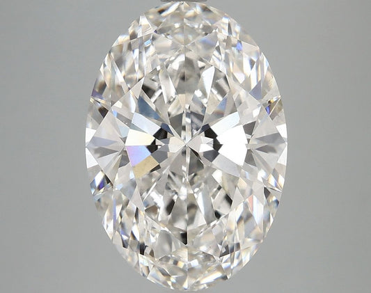 Lab-Grown Oval Diamond - 4.78 Carats, F Color, VS2 Clarity - Certified by IGI - Report Number: LG668444732