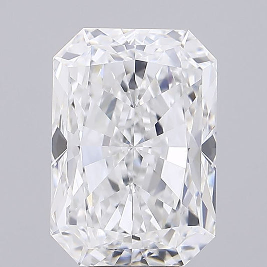 Lab-Grown Radiant Diamond - 8.08 Carats, E Color, VVS2 Clarity - Certified by IGI - Report Number: LG674532458