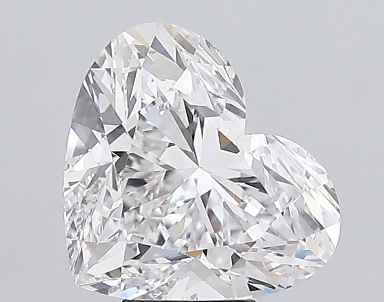 Lab-Grown Heart Diamond - 8.07 Carats, E Color, VVS2 Clarity - Certified by IGI - Report Number: LG696544374
