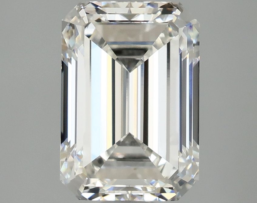 Lab-Grown Emerald Diamond - 2.96 Carats, F Color, VVS2 Clarity - Certified by IGI - Report Number: LG635498158