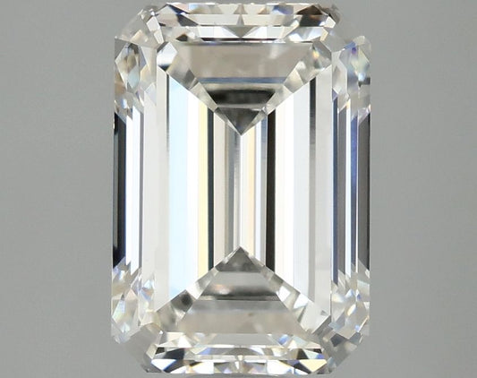 Lab-Grown Emerald Diamond - 2.96 Carats, F Color, VVS2 Clarity - Certified by IGI - Report Number: LG635498158