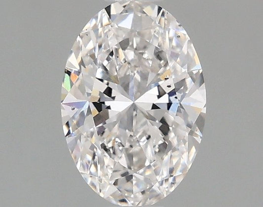Lab-Grown Oval Diamond - 0.96 Carats, E Color, VS2 Clarity - Certified by IGI - Report Number: LG680580976